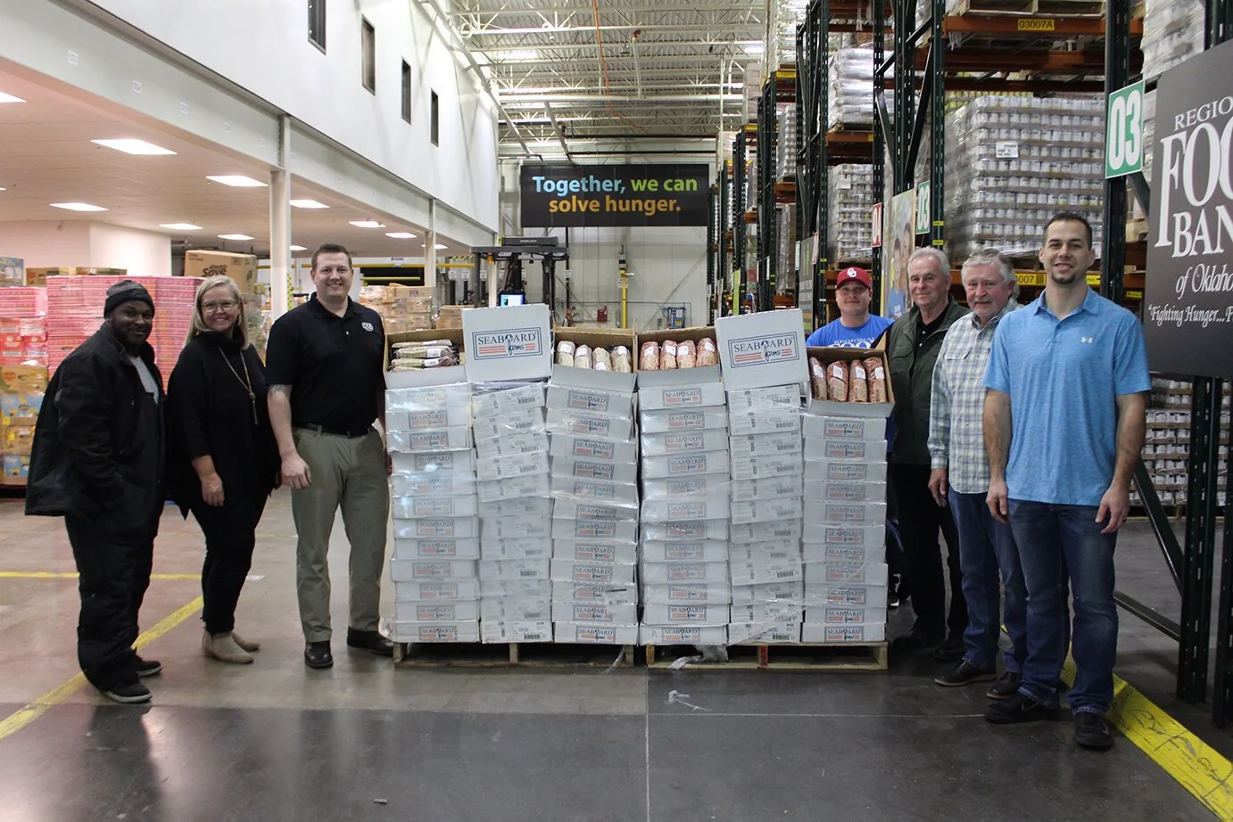 Oklahoma Pig Farmers and Prairie Fresh Pork Team Up to  Donate 20,000 Pounds of Protein to the Regional Food Bank of Oklahoma