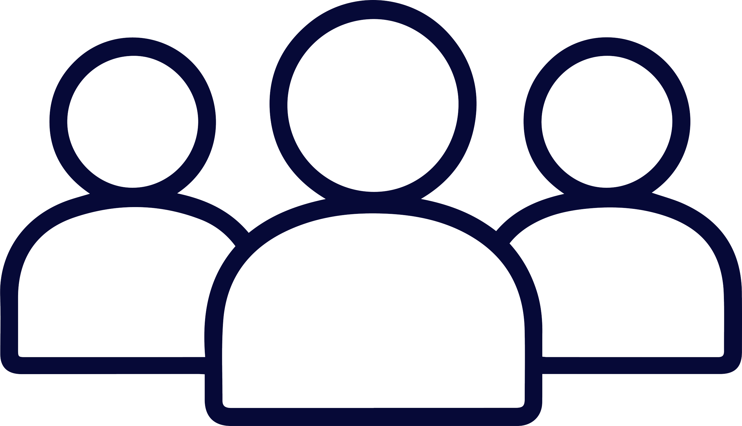 Outline drawing of six human figures grouped together, representing a community or team.