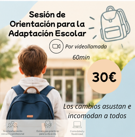 Sesión de Orientación para la Adaptación Escolar
