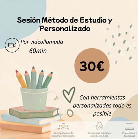 Sesión Método de Estudio y Personalizado