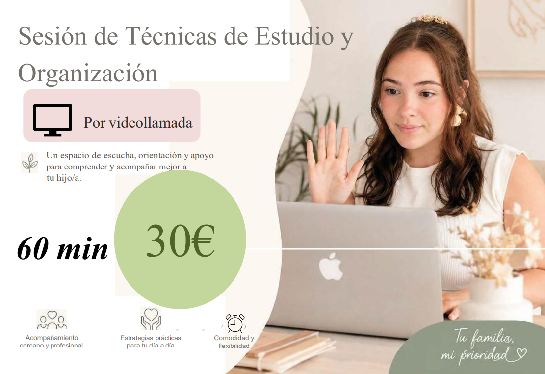 Sesión Método de Estudio y Personalizado