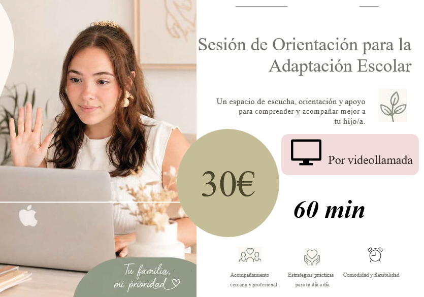 Sesión de Orientación para la Adaptación Escolar