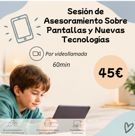 Sesión de Asesoramiento Sobre Pantallas y Nuevas Tecnologías