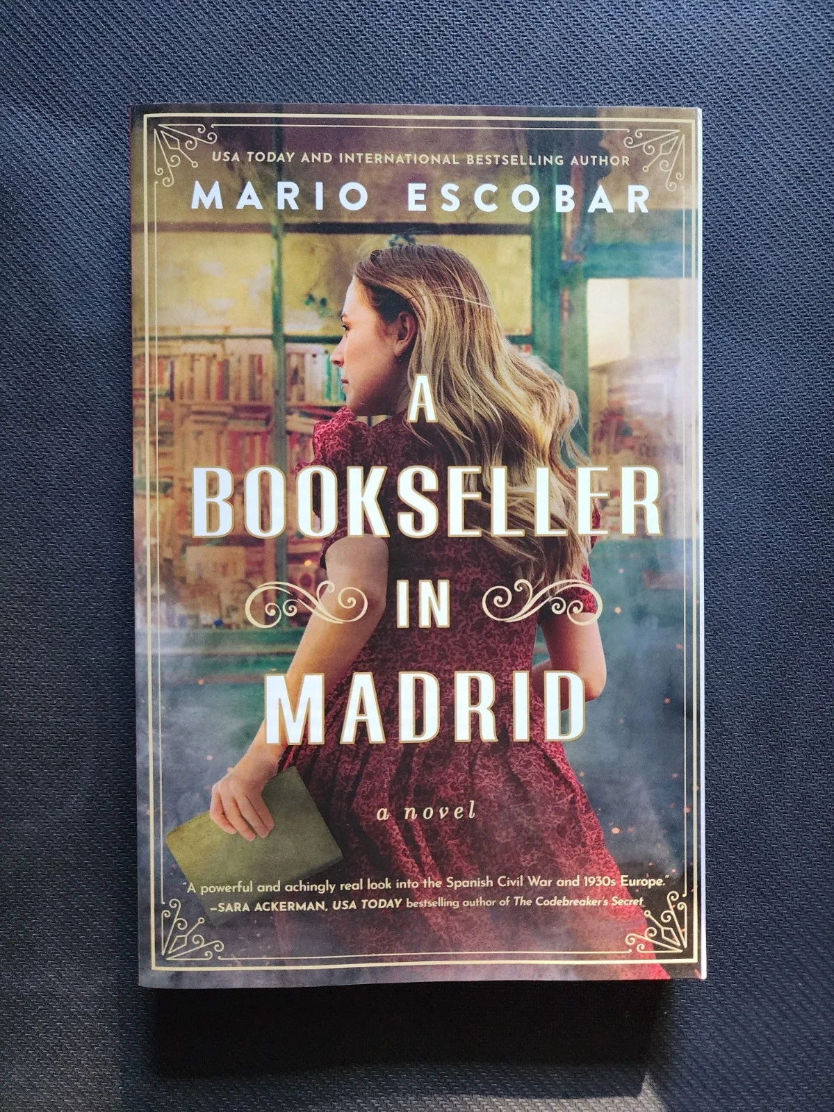 A Bookseller in Madrid by Mario Escobar (New)