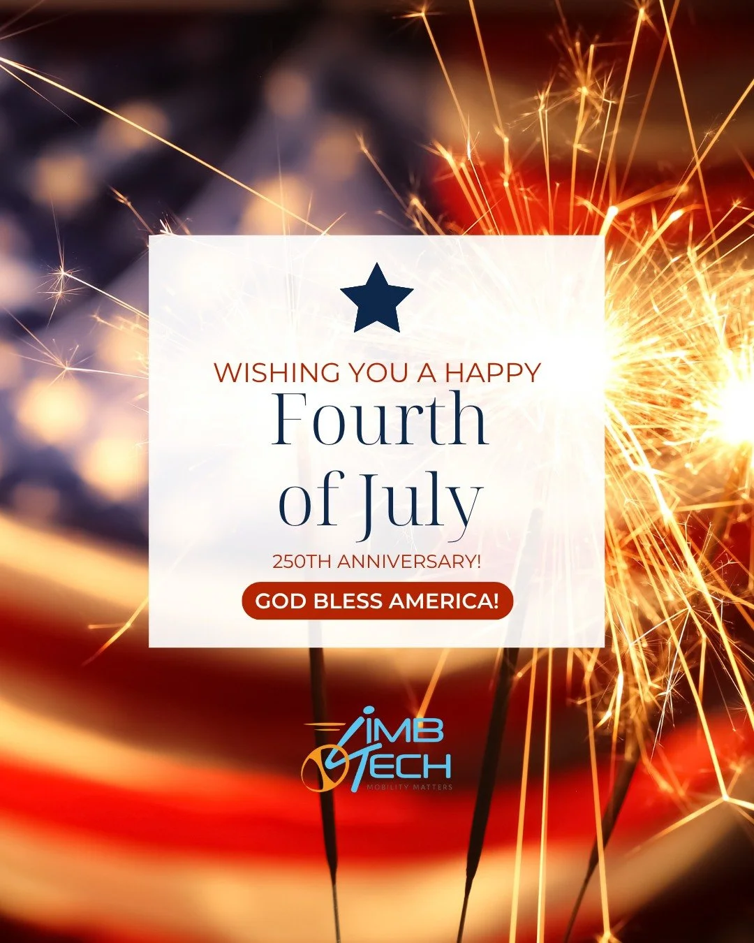 Happy 4th of July from all of us at LimbTech! 🎆 This year marks a special milestone, our nation's 250th anniversary. We're grateful for the freedom to serve our clients and communities the way we do, and for all of you who make this mission possible