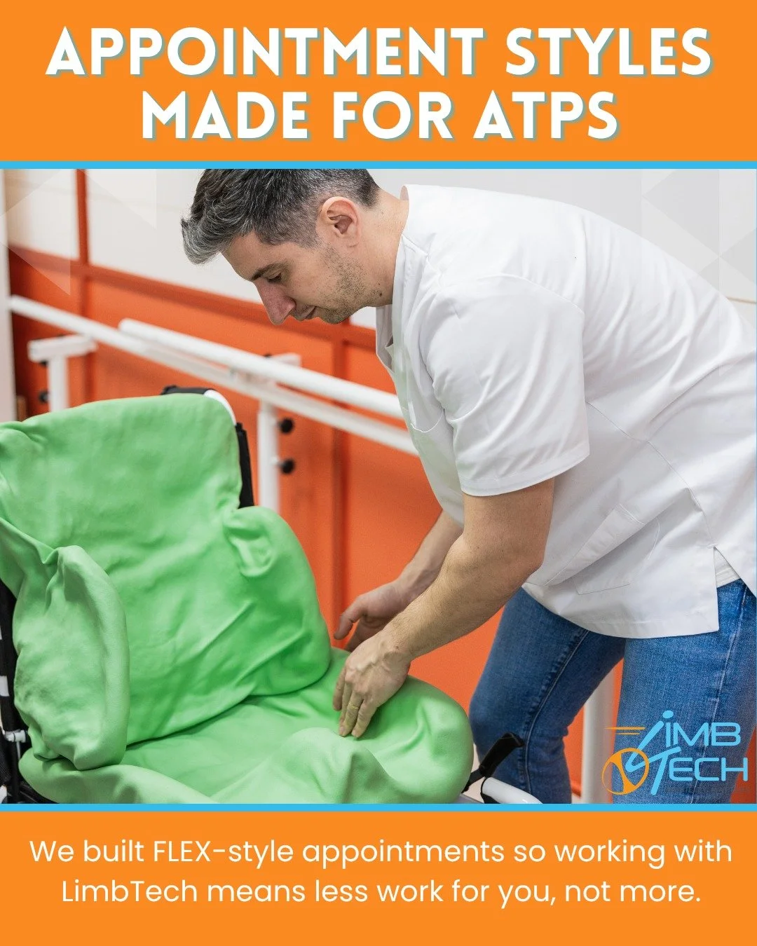It's Day 2 of CRT Week! 🛠️

We know ATP time is some of the most valuable, and most limited, time in this field. That's why we built FLEX: a flexible appointment style designed to keep evaluations quick, on schedule, and easy to fit into an already 