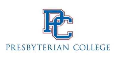 Logo of Presbyterian College featuring the initials 'P' and 'C' intertwined above the name.