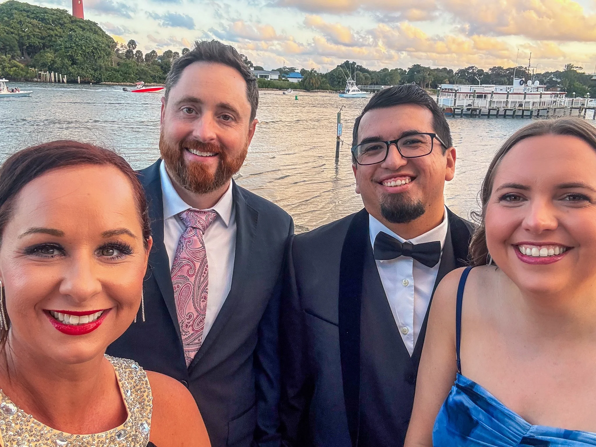 Dr. Amy Siegler, Jason Siegler, Brian Espinosa, and Kendell Blunden/Espinosa