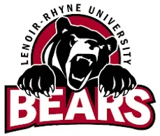 Lemoyne Rhyne University Bears logo with a roaring bear head