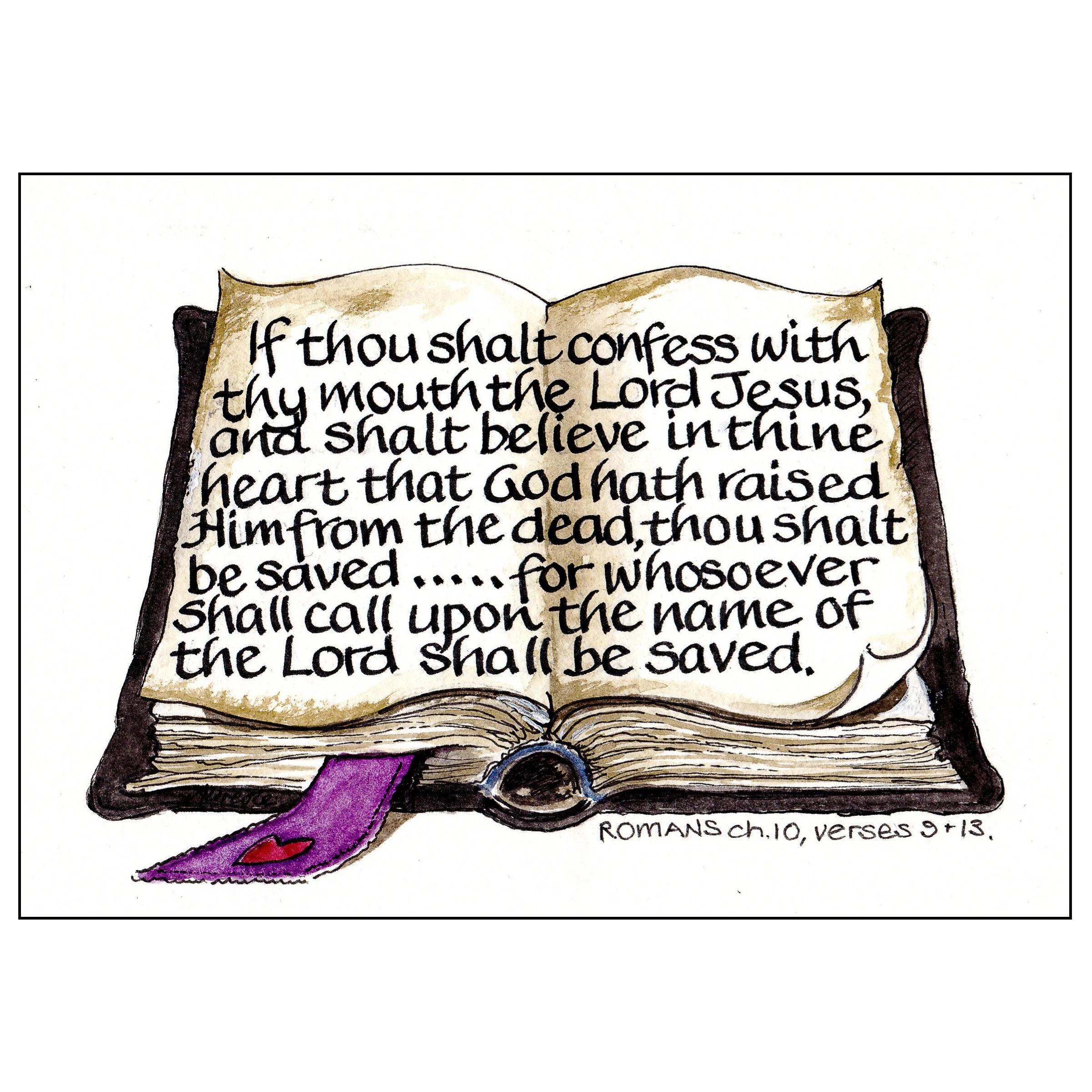 If thou shalt confess