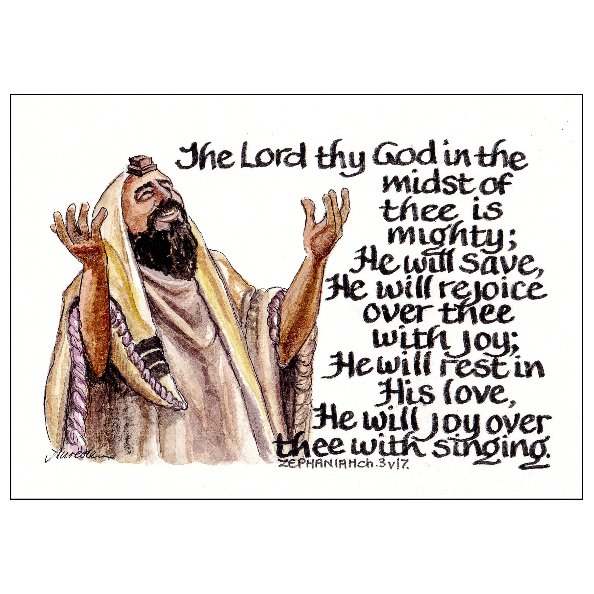 He will rejoice