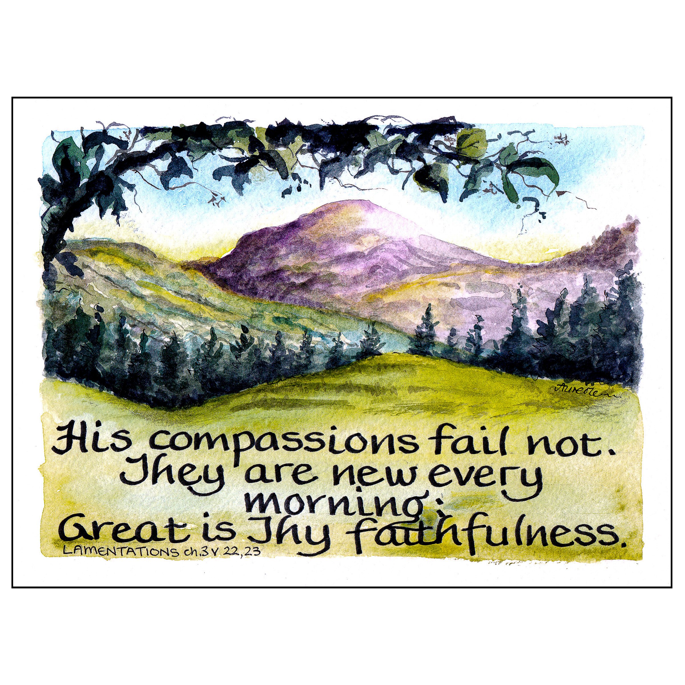Great is thy faithfulness