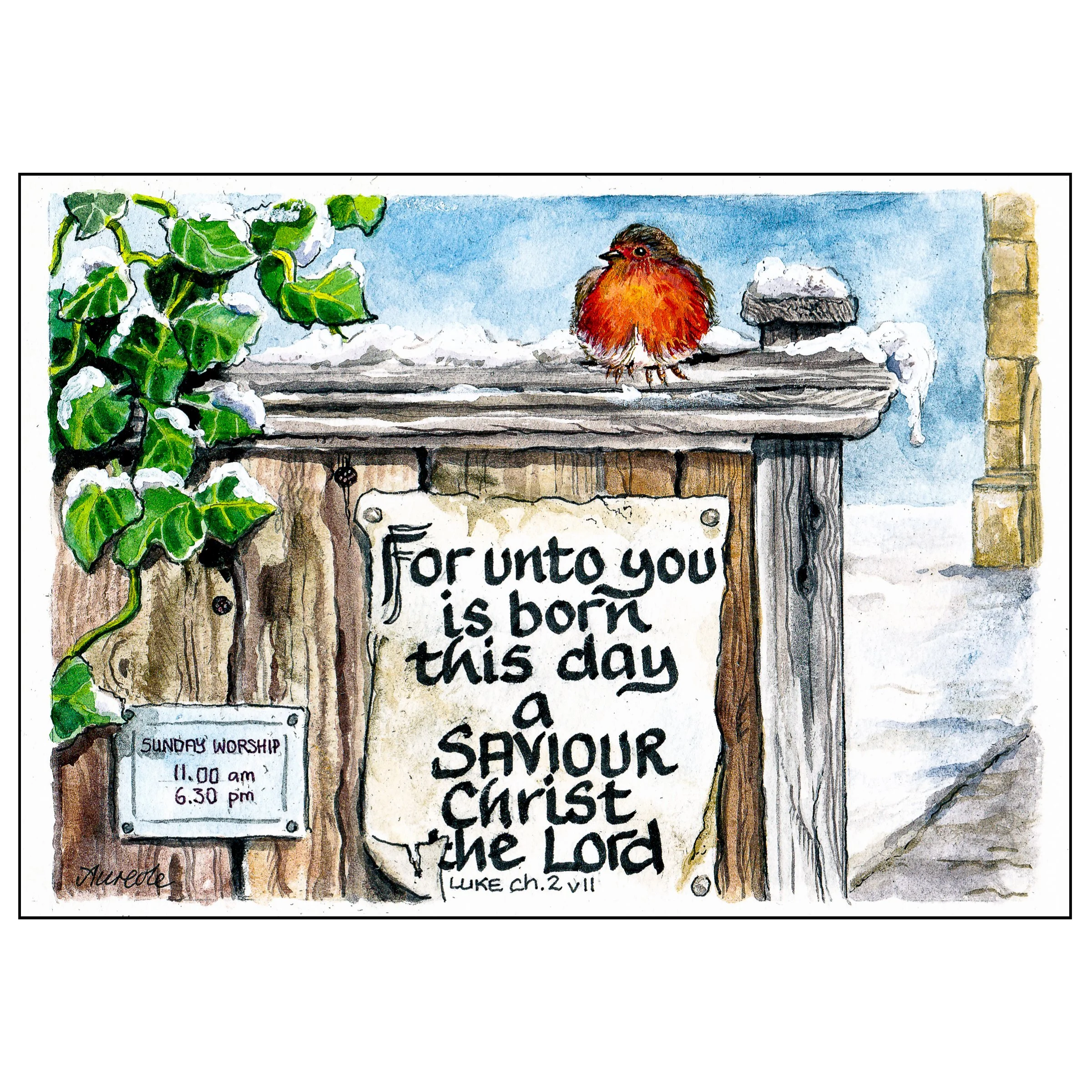 For unto you is born