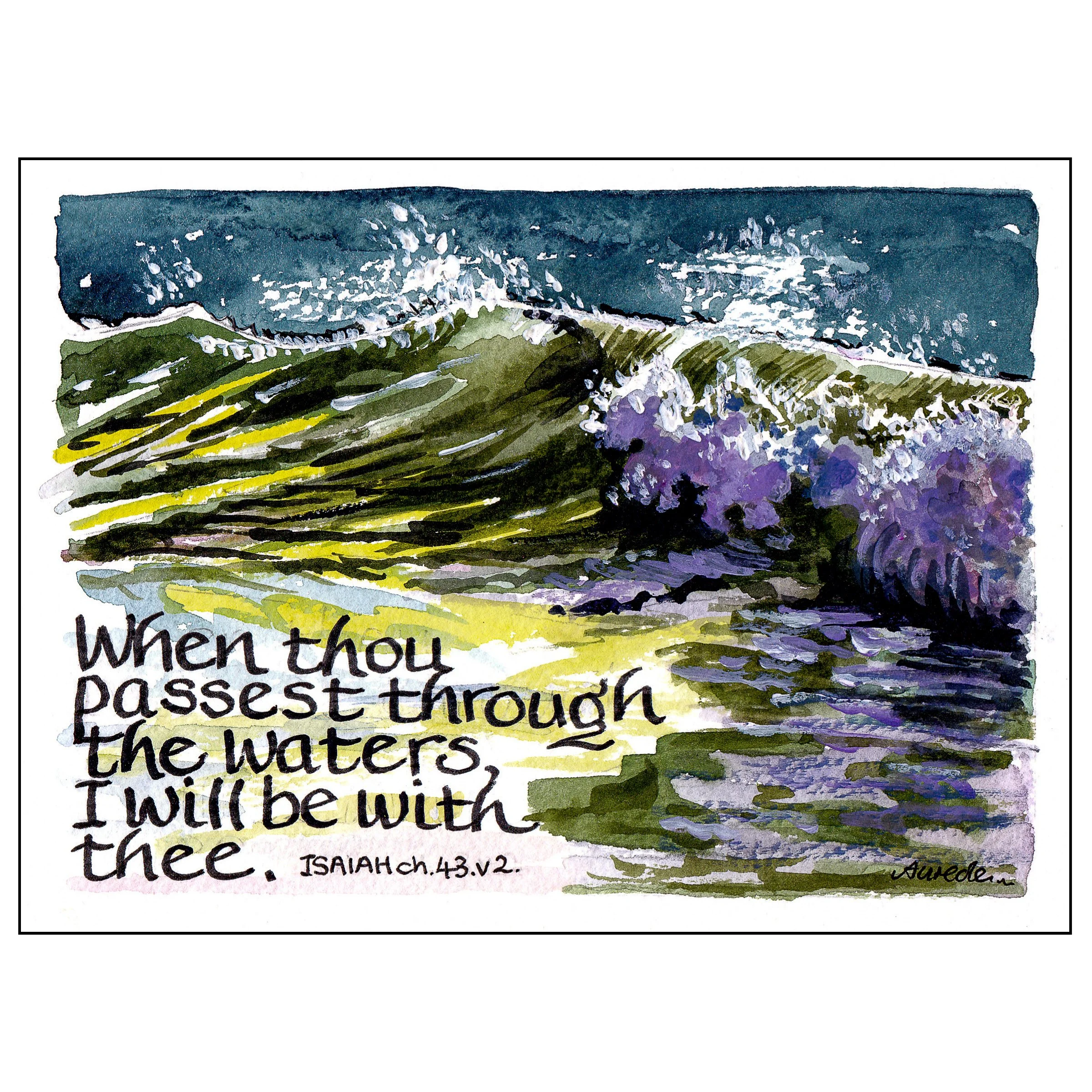 Passest through the waters