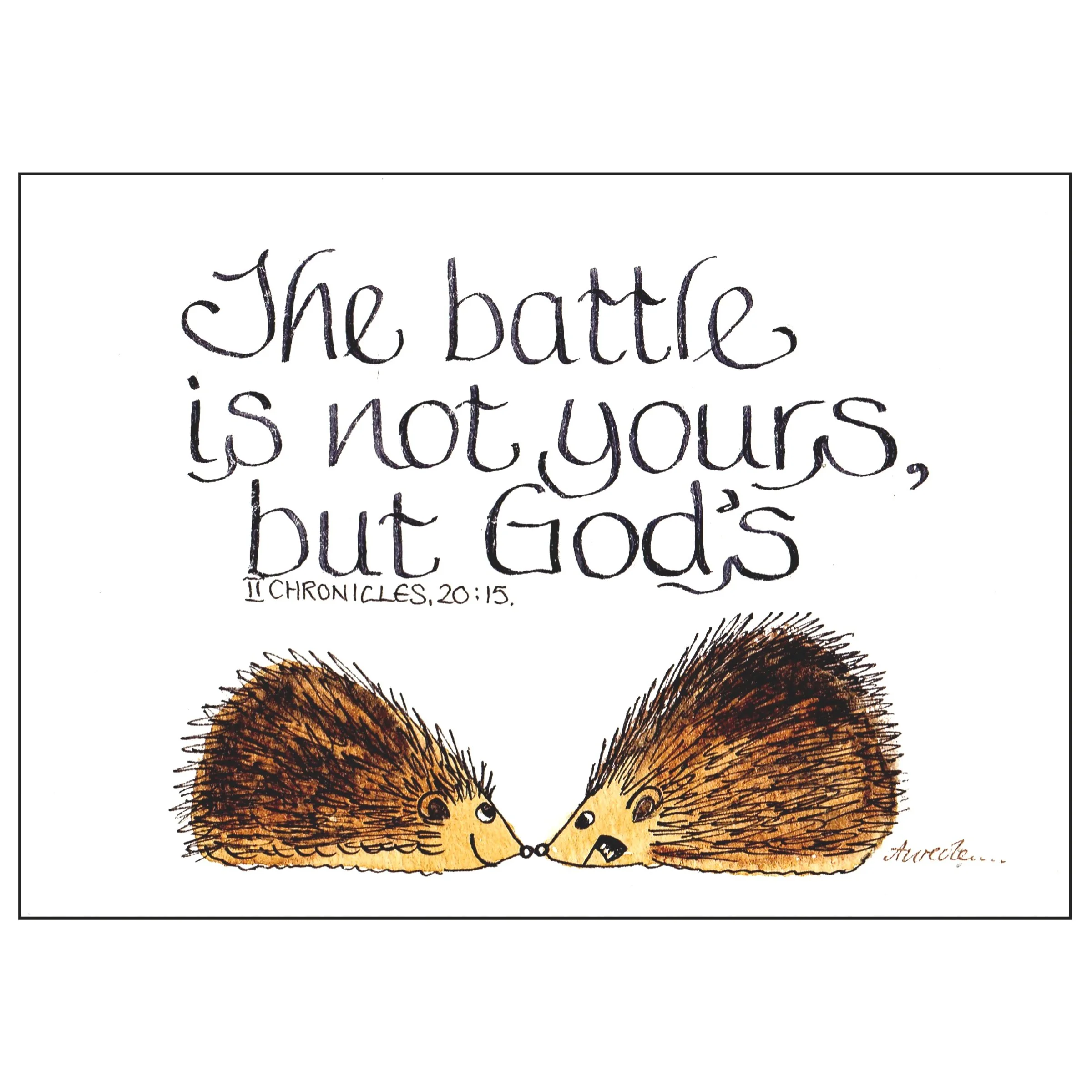 The battle