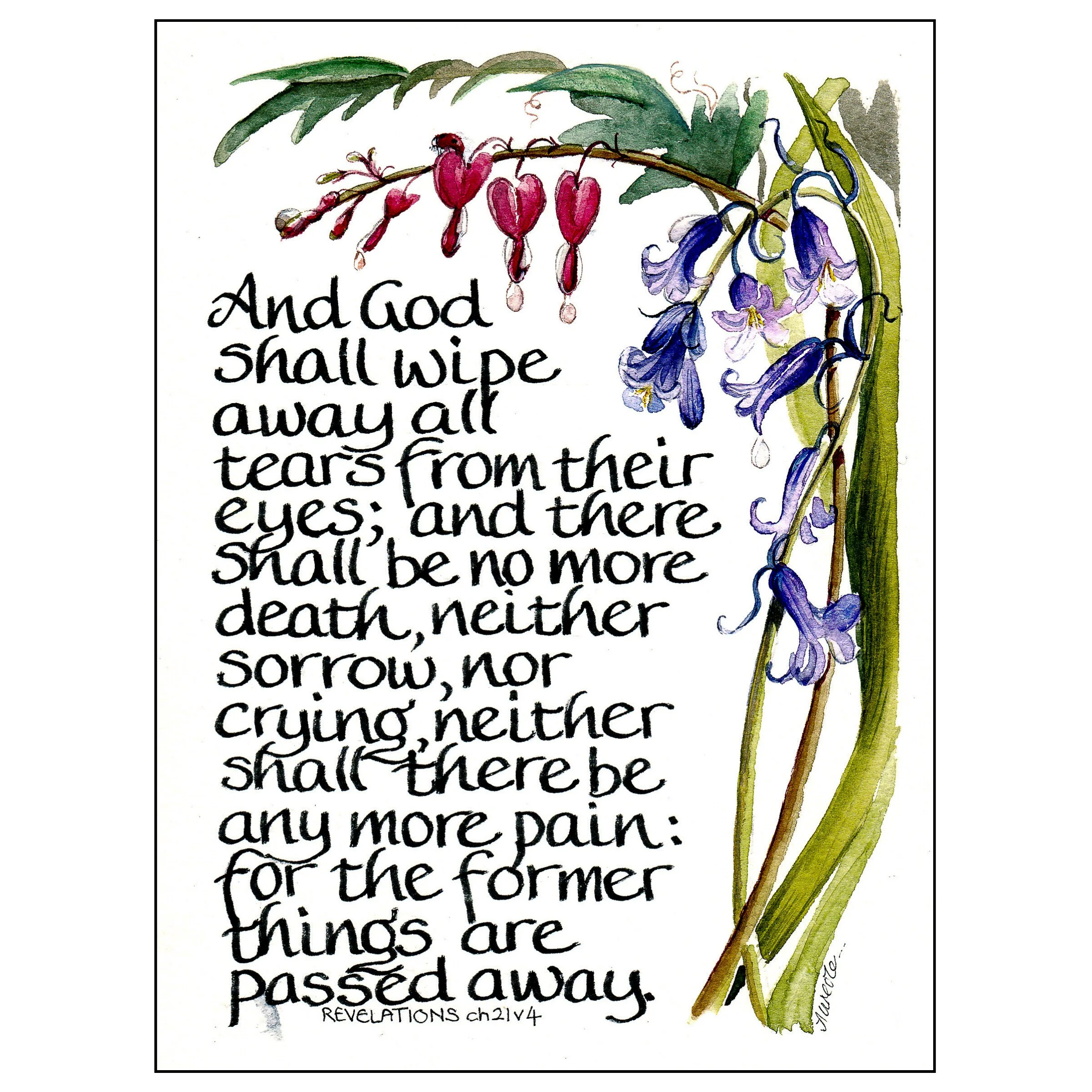 Wipe away tears