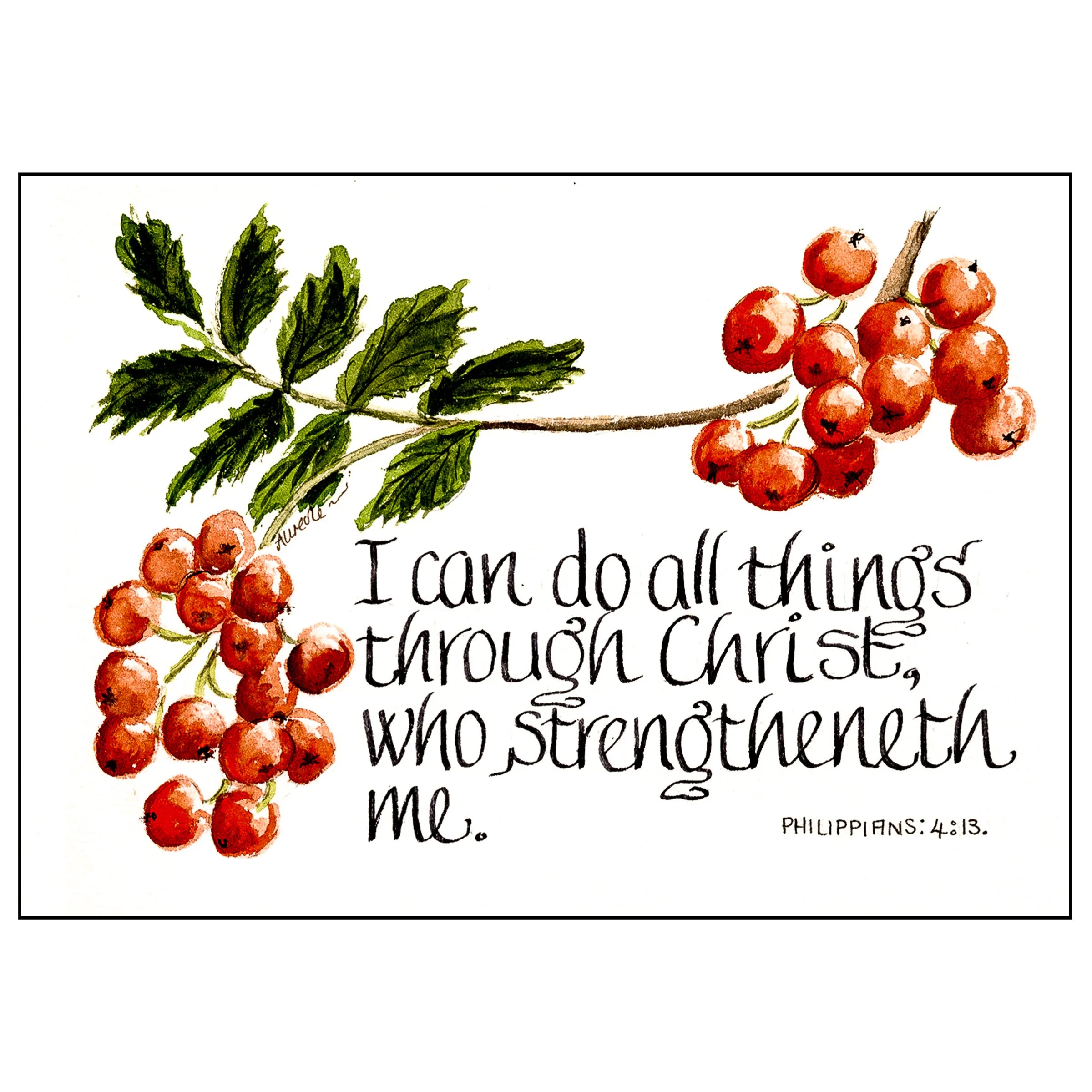 I can do all things