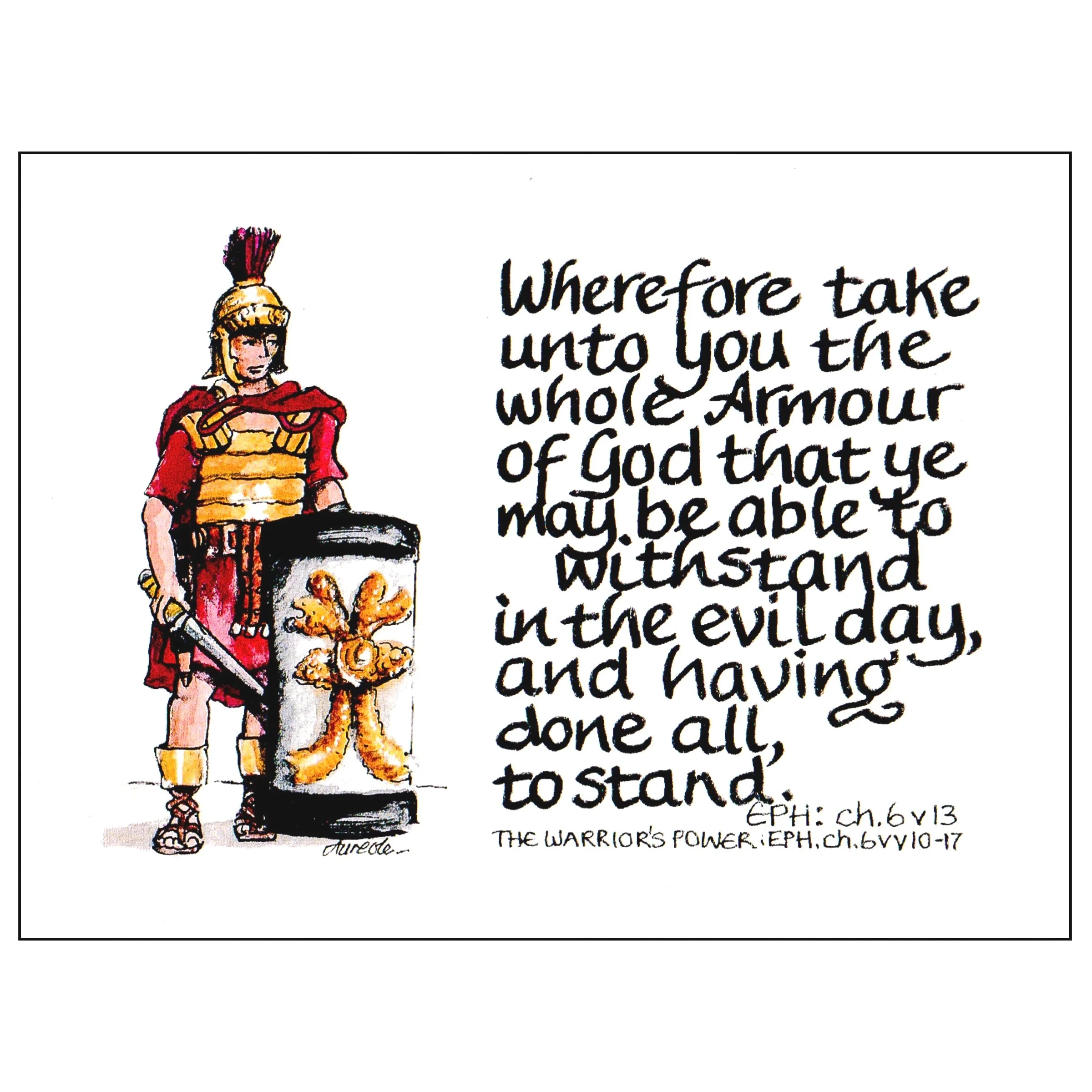 The whole armour of God