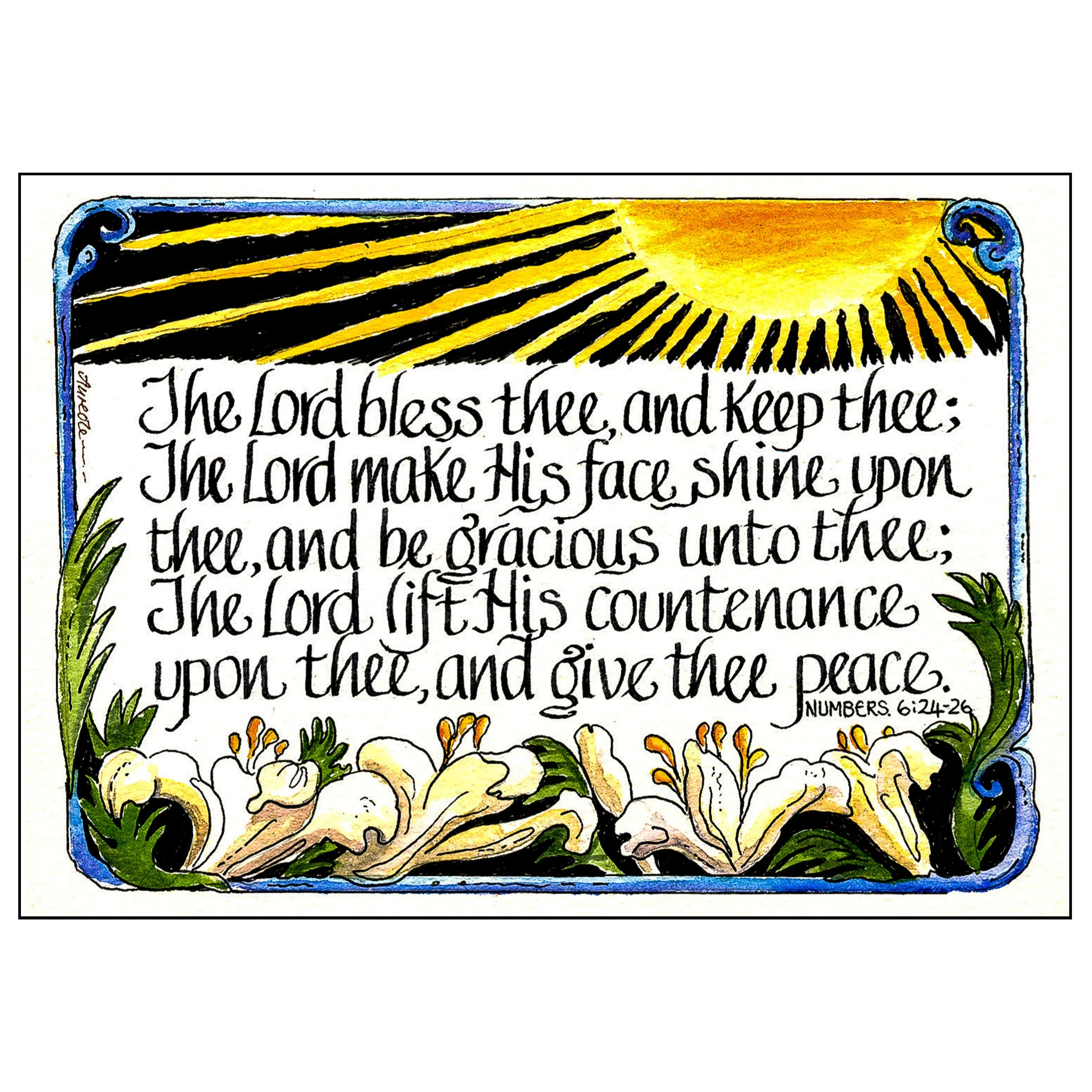 The Lord bless thee