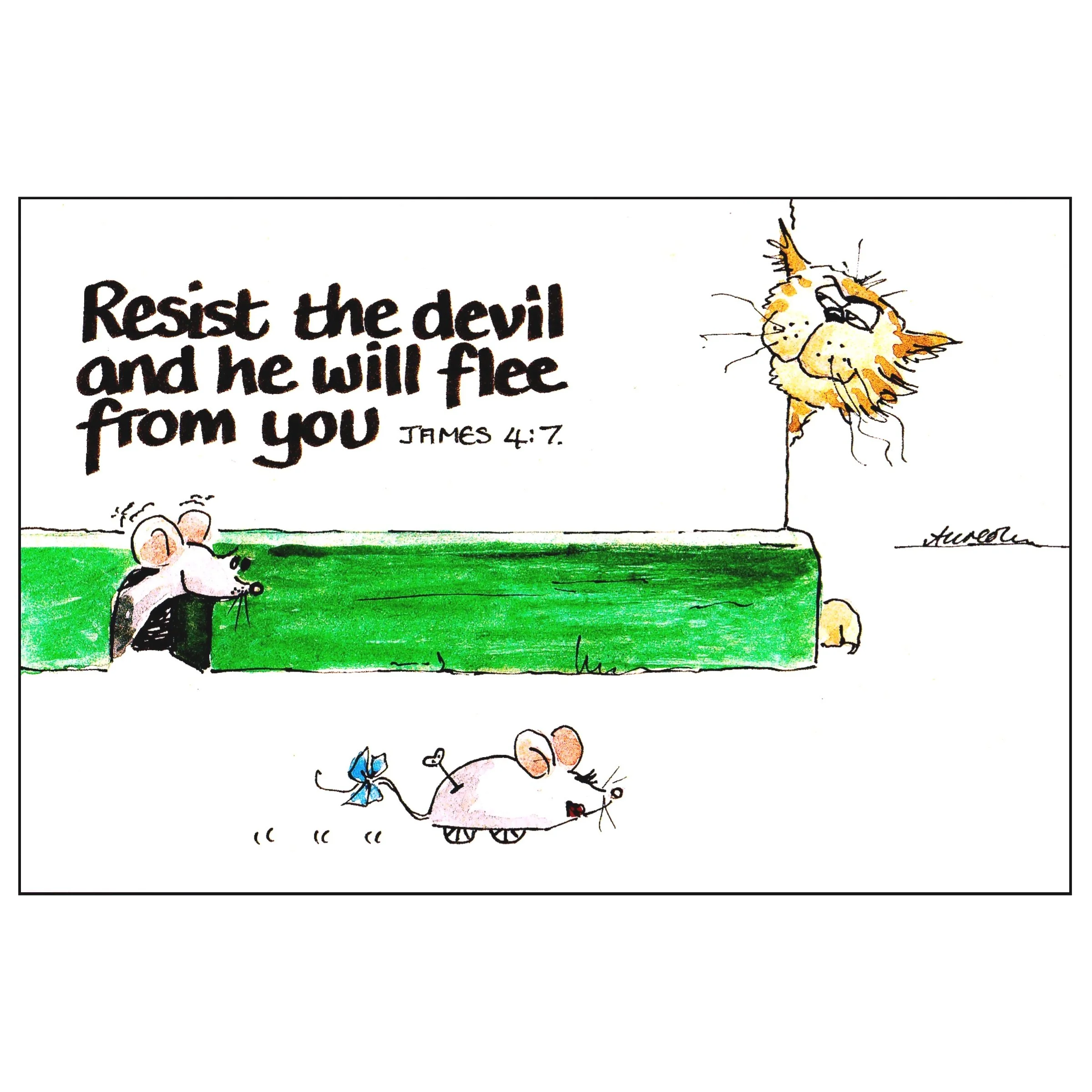 Resist the devil