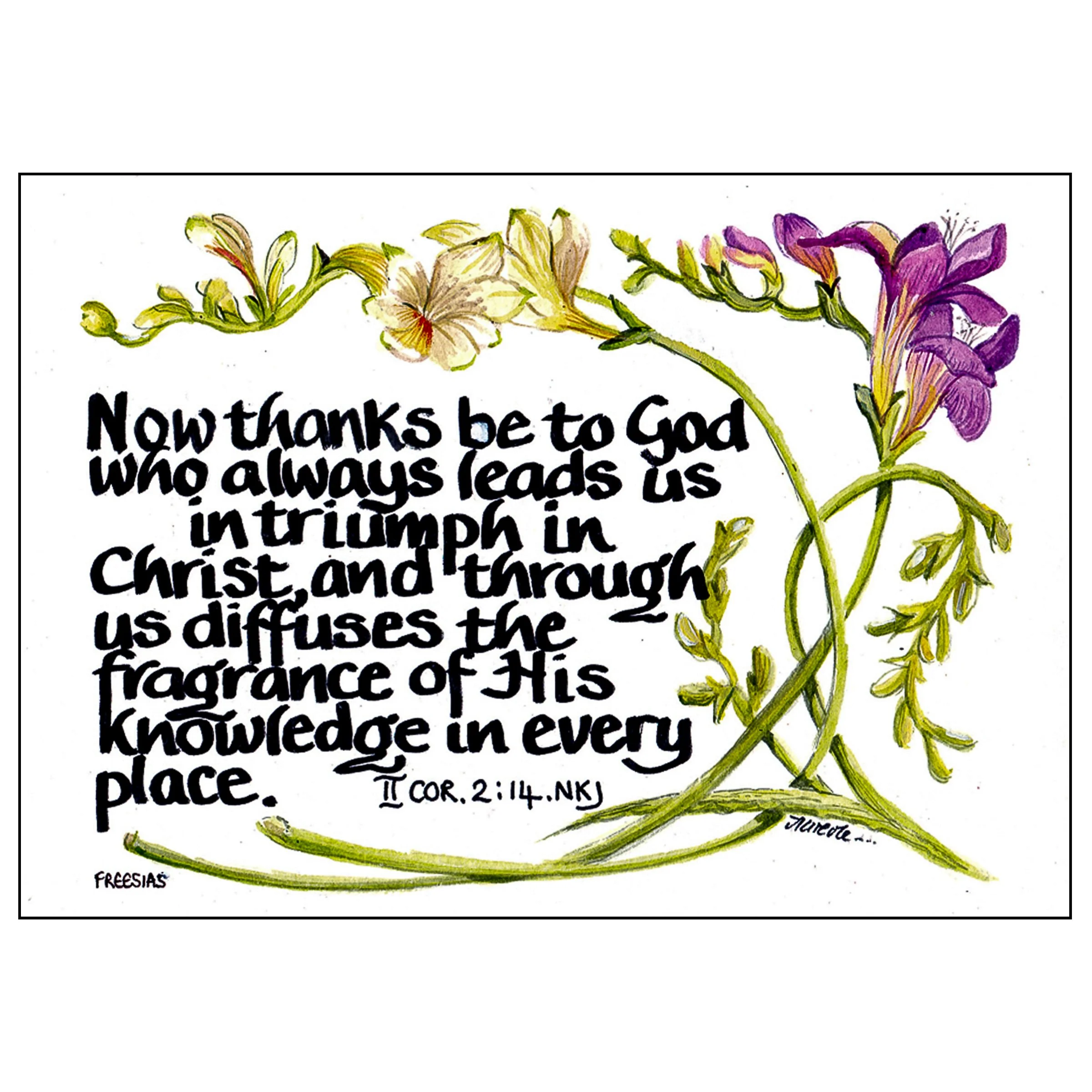 Thanks be to God