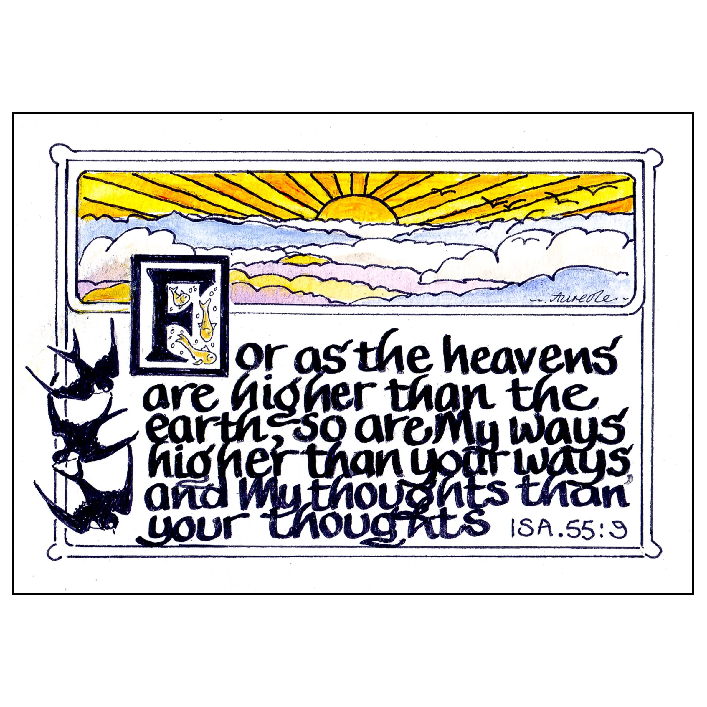 For as the heavens