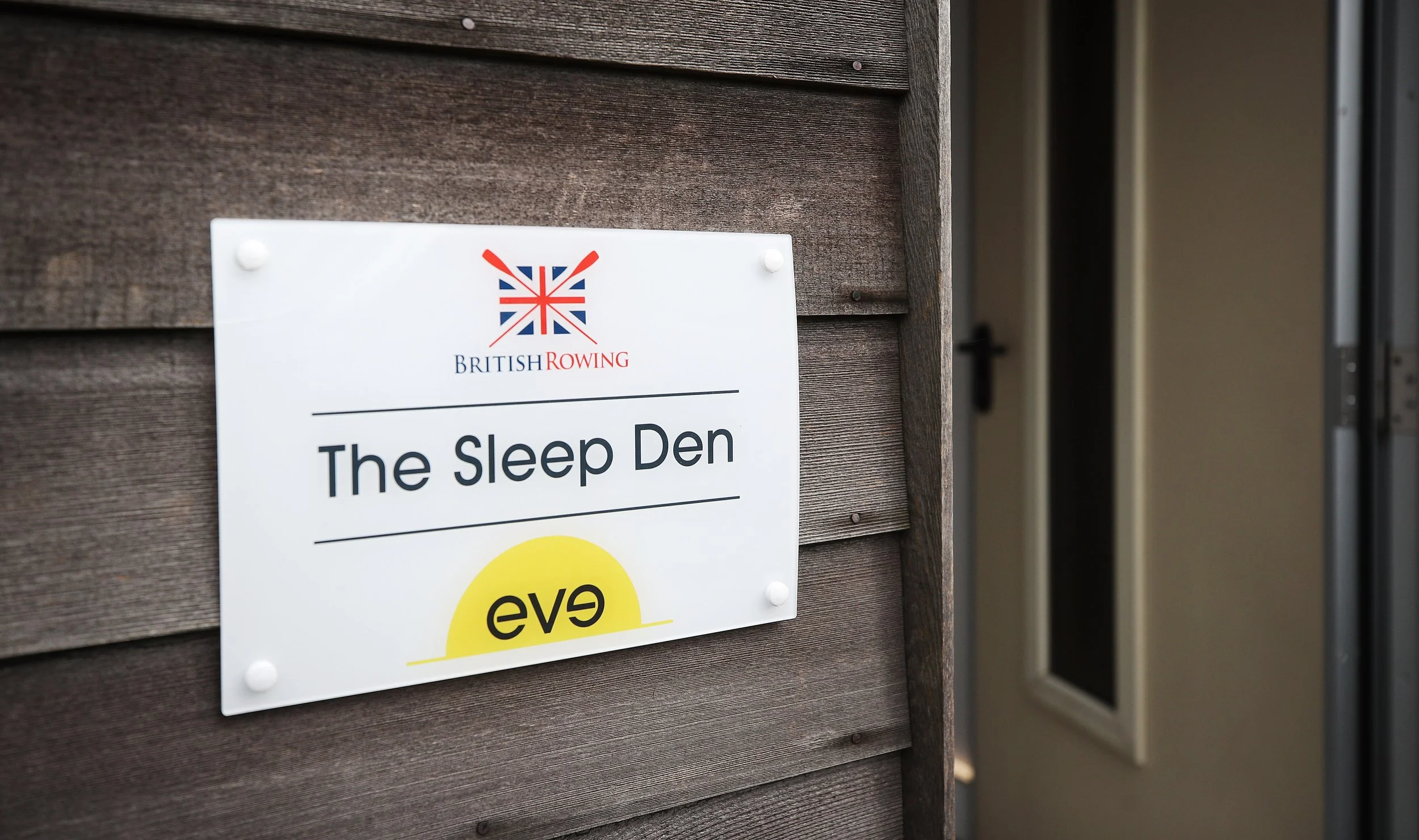 Eve Sleep x British Rowing Sleep Shed Refurbishment