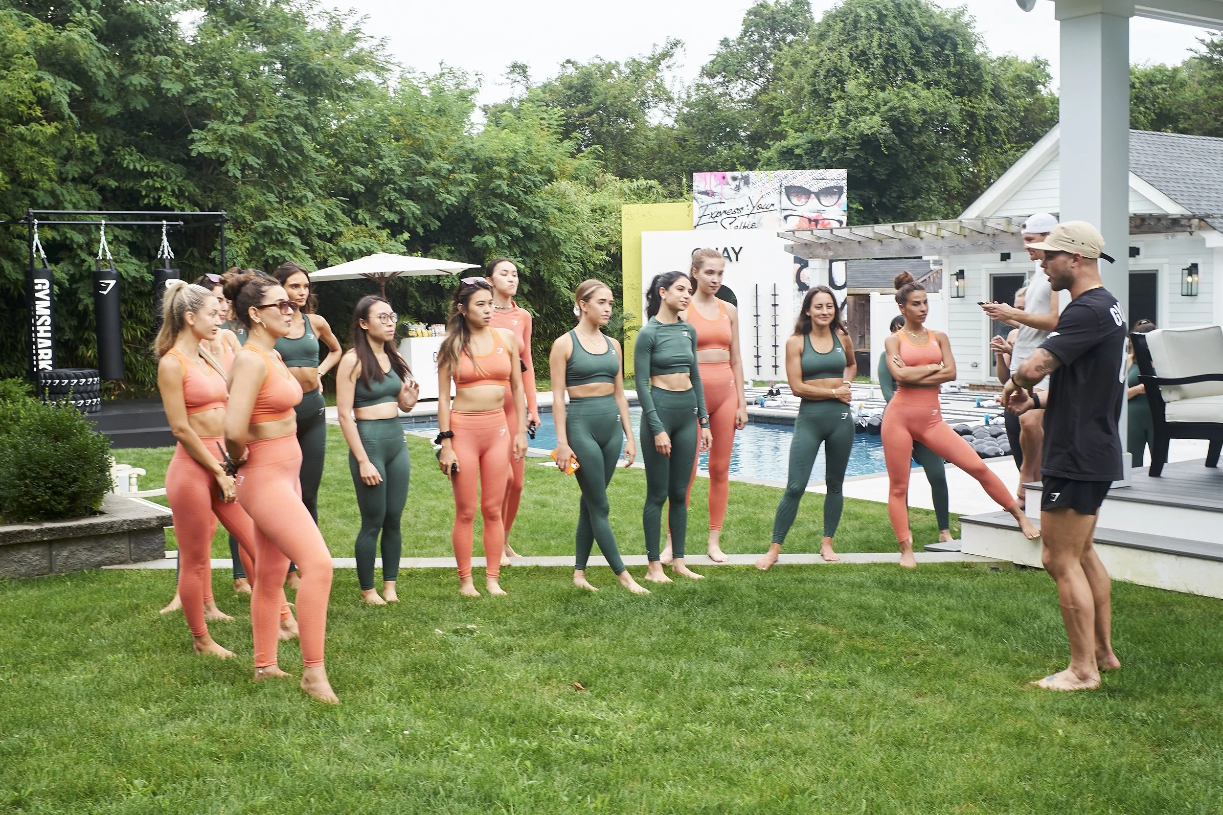 Gymshark Boxing Event with Devon Levesque in The Hamptons