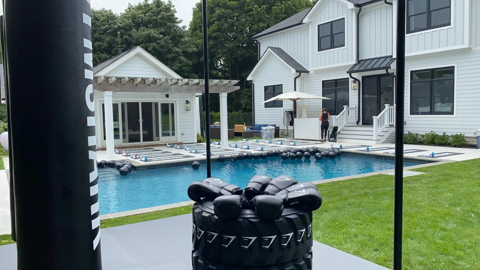 Gymshark Boxing Event with Devon Levesque in The Hamptons