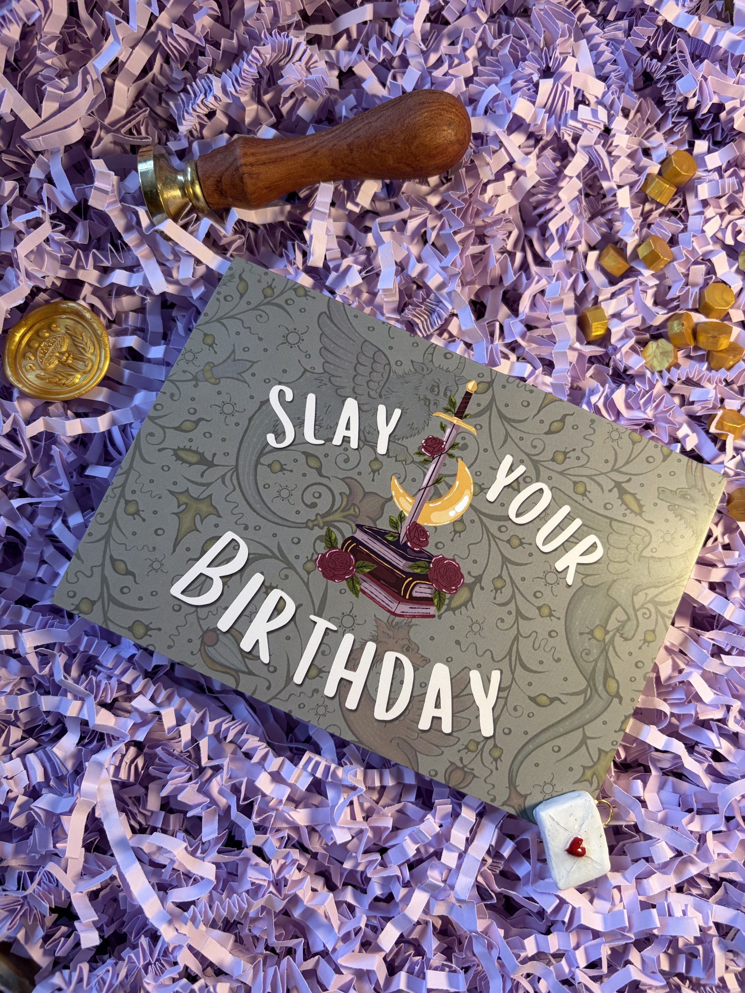 Slay your birthday - birthday card