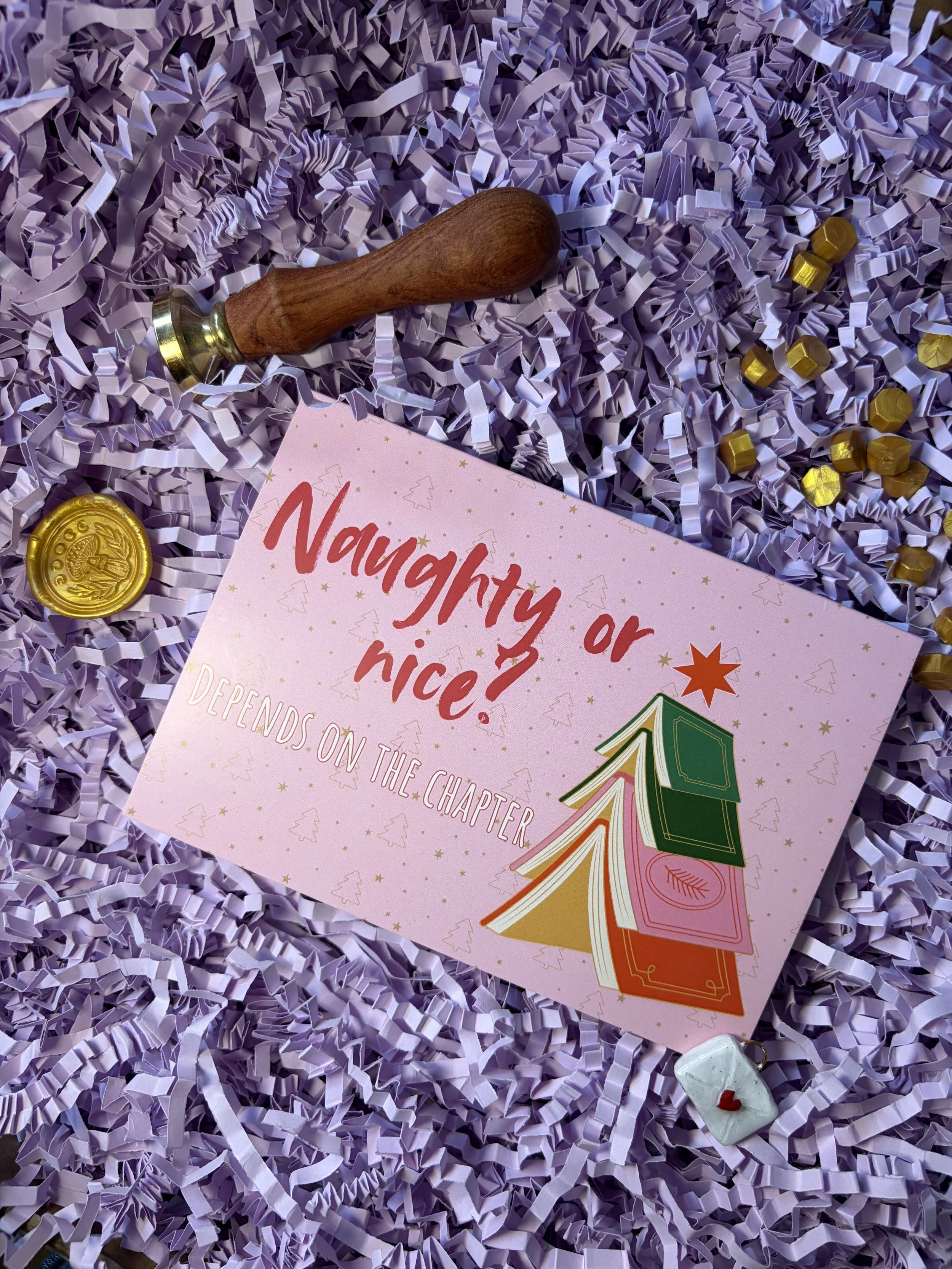 Naughty or Nice? - Christmas Card