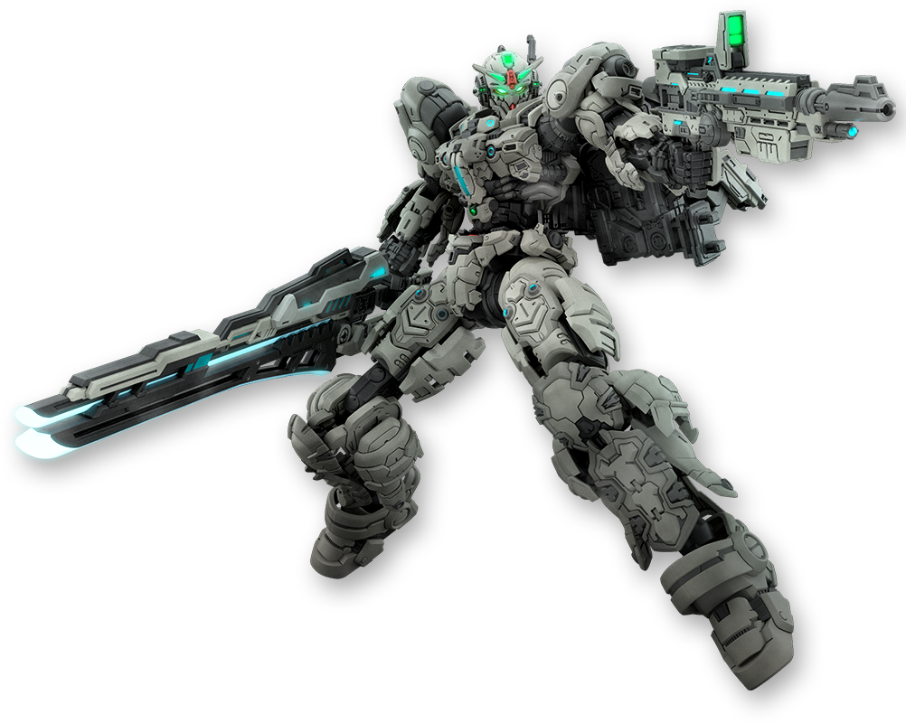 hg gundam helix posed