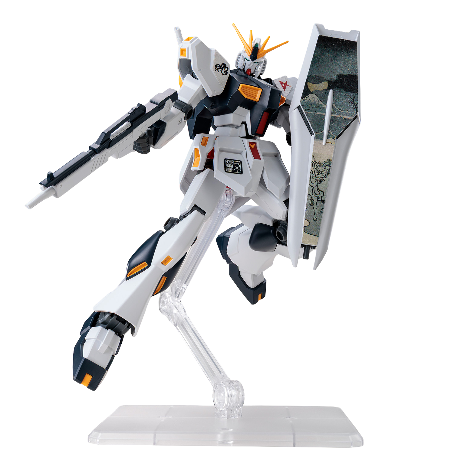 Nu Gundam Gets an Edo-Era Makeover in New ENTRY GRADE Ukiyo-e Package Ver.