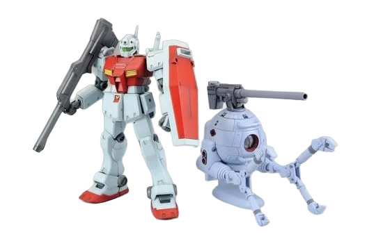 PREMIUM BANDAI REISSUES HGUC GM KAI AND BALL MODIFIED TYPE SET