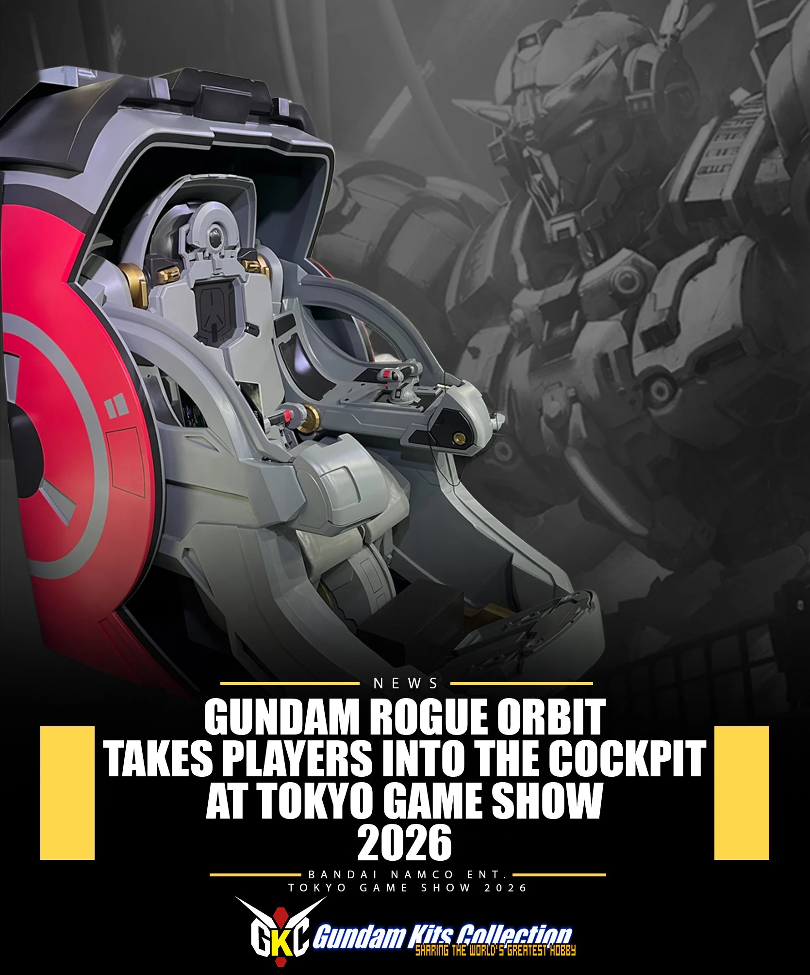 GUNDAM ROGUE ORBIT is giving Tokyo Game Show 2026 visitors a chance to step inside a special cockpit-style demo and experience the game like they are sitting behind the controls of a Gundam. The demo begins with a full sortie sequence before sending 