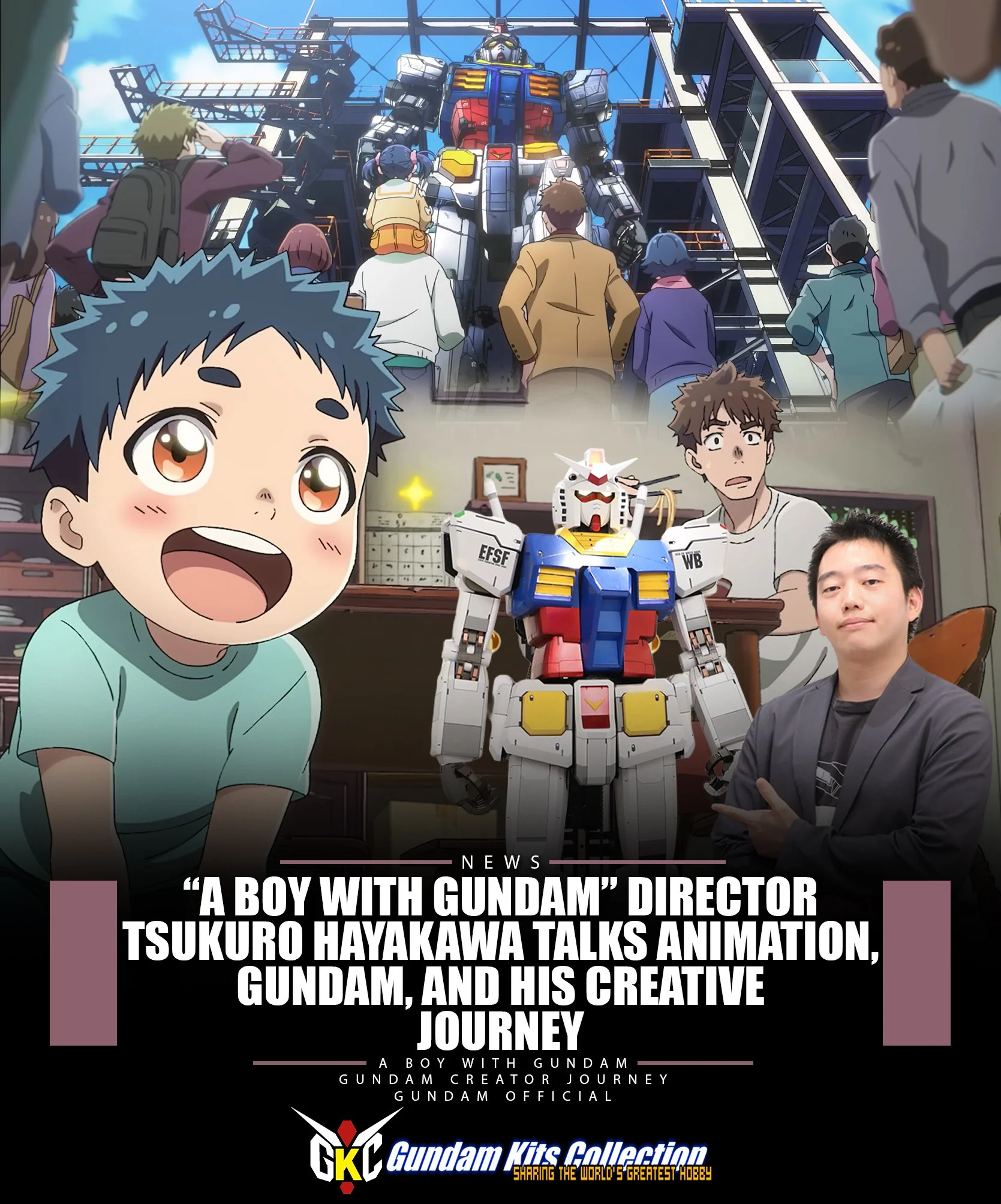 &ldquo;A boy with GUNDAM&rdquo; director Tsukuro Hayakawa discusses his childhood love of animation, his early experiments with flipbooks, stop-motion, LEGO, and video game models, and the creative process behind the short film. One of his biggest cr
