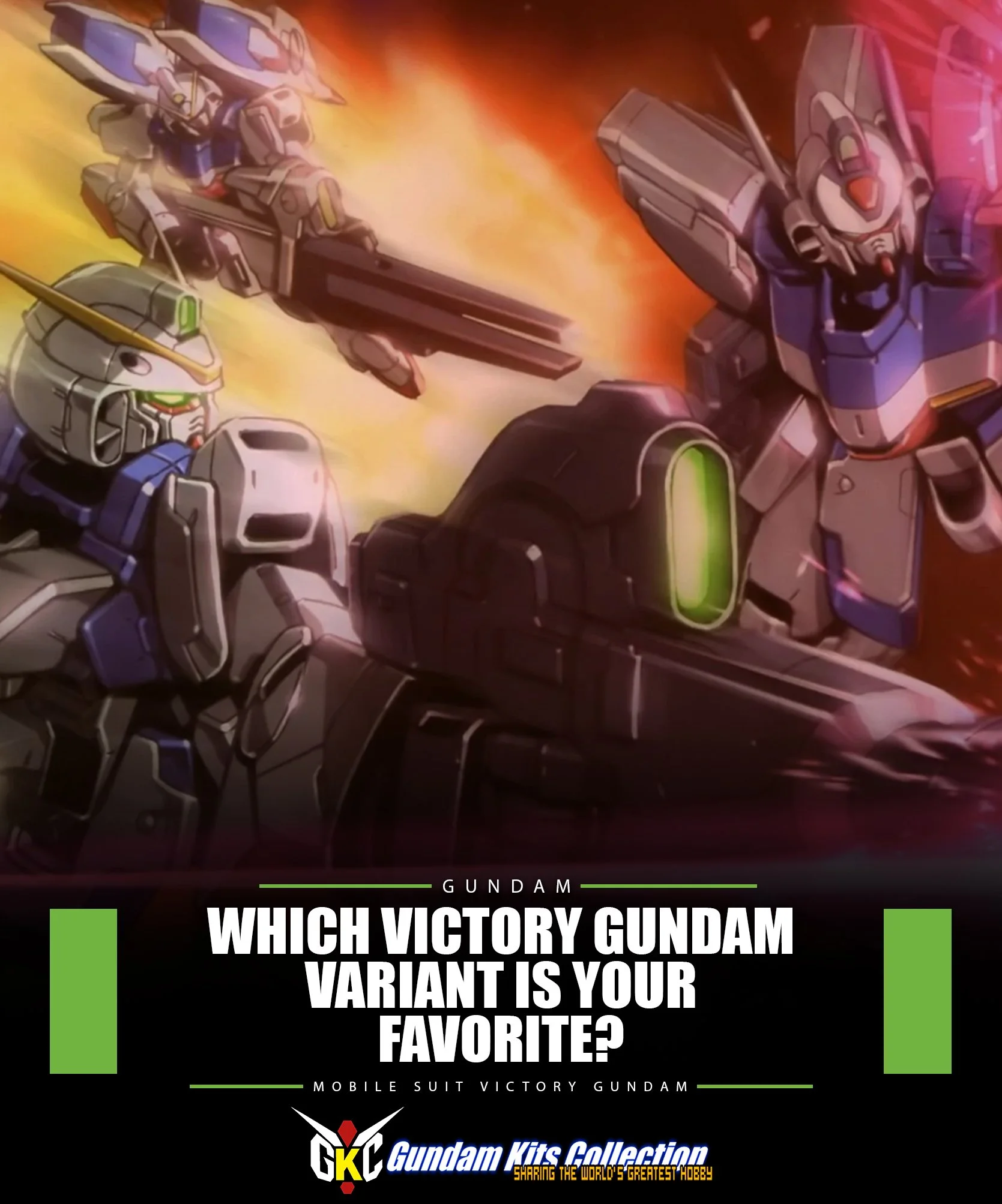 Which Victory Gundam variant is your favorite? The original Victory Gundam, V-Dash Gundam, Victory 2 Gundam, or one of its many variants? Let us know which one you&rsquo;d pick.

#gundam #gundamstagram #gundamcommunity