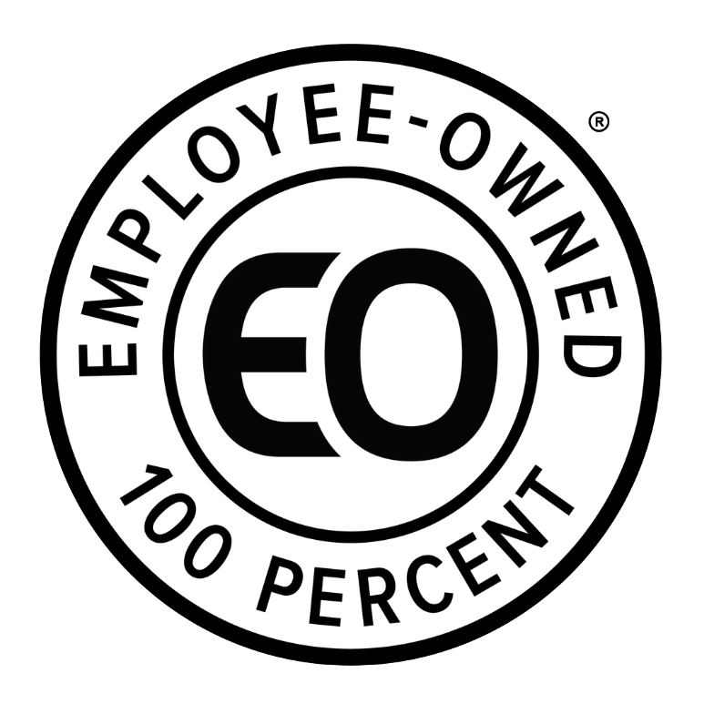 Employee owned 100% representing continuous improvement, scalable operations, and evolving AI capabilities