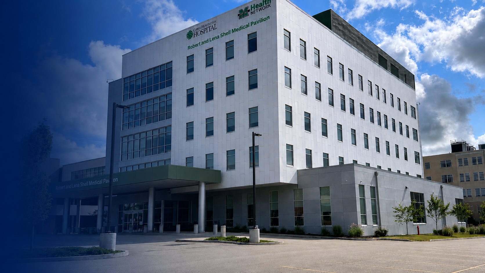 Robert and Lena Shell Medical Pavilion at Cabell Huntington Hospital in Huntington, West Virginia.