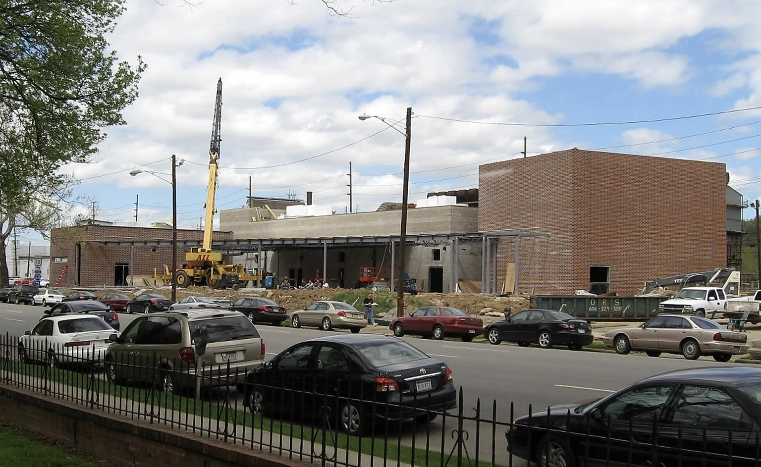 Arthur Weisberg Family Engineering Laboratory under construction at Marshall University in Huntington, West Virginia.