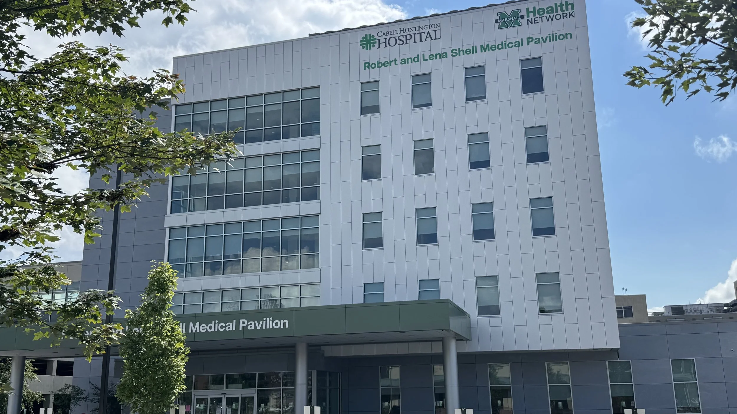 Robert and Lena Shell Medical Pavilion at Cabell Huntington Hospital in Huntington, West Virginia.