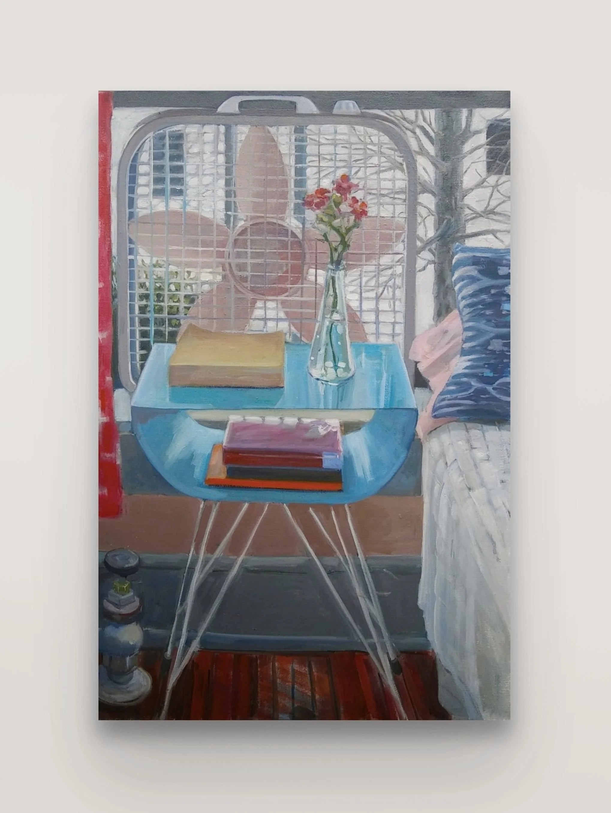 Summer Still Life, oil on canvas, 36 x 24 inches, 2018