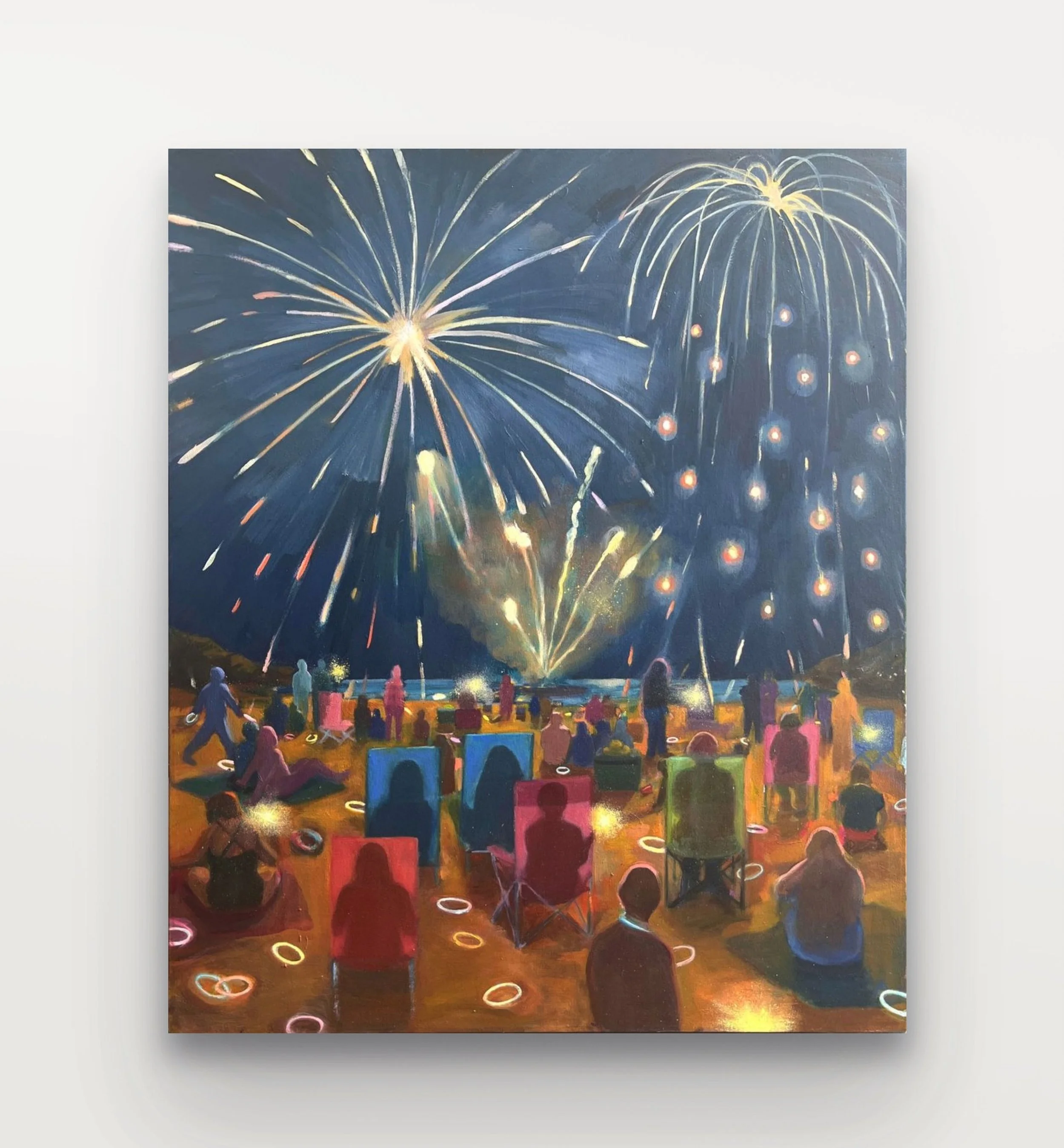 Singing Beach, oil on canvas, 36 x 30 inches, 2026