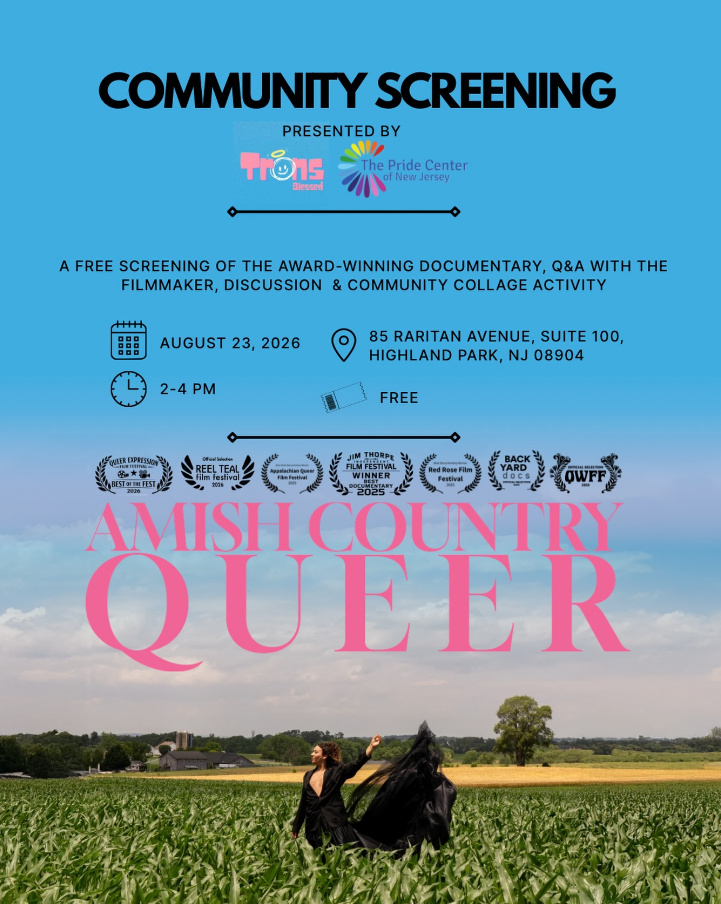 Community Screening presented by PCNJ &amp; Trans Blessed
