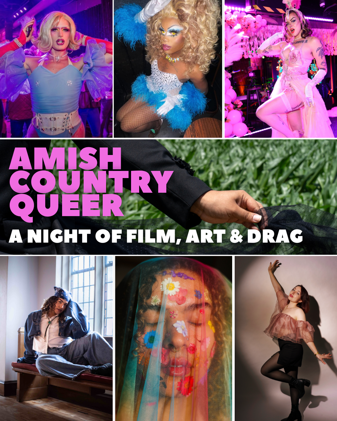 A Night of Film, Art, & Drag at 717 Arts Center