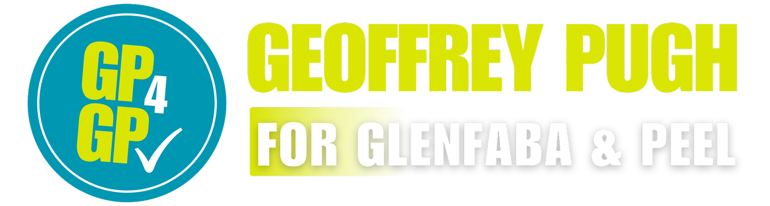 Geoffrey Pugh for Glenfaba &amp; Peel