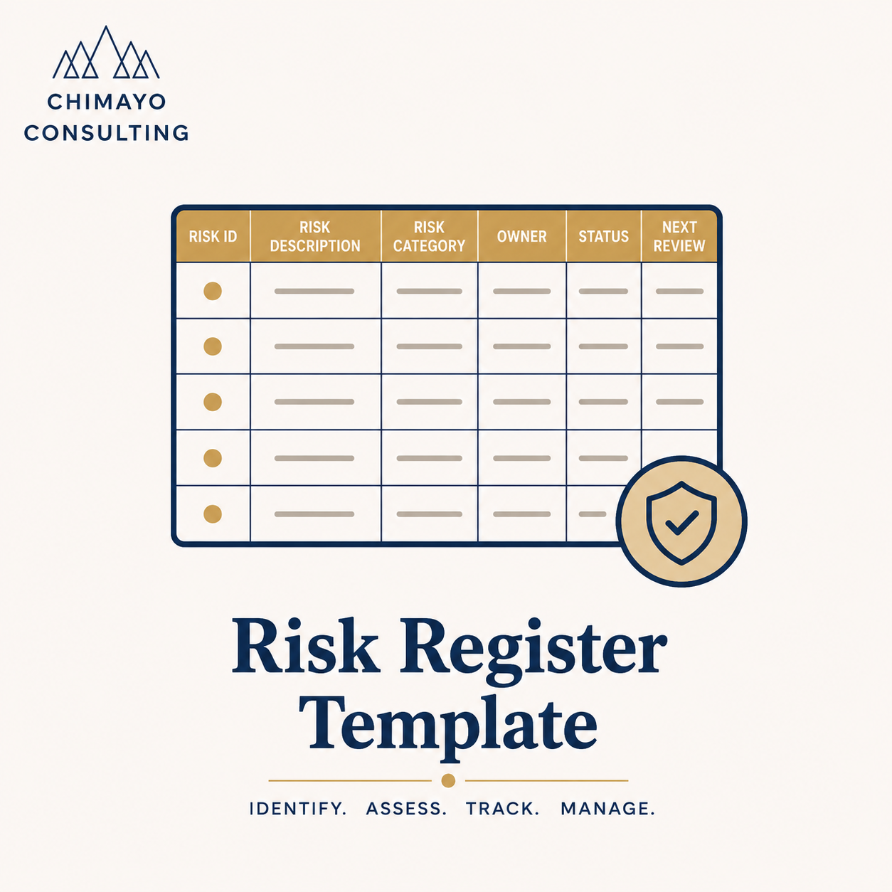 Risk Register Template