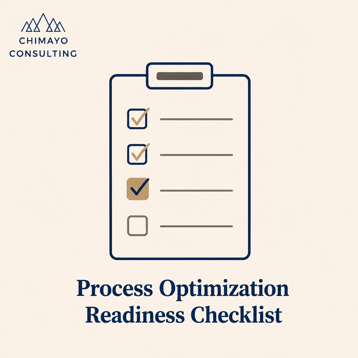 Process Optimization Checklist