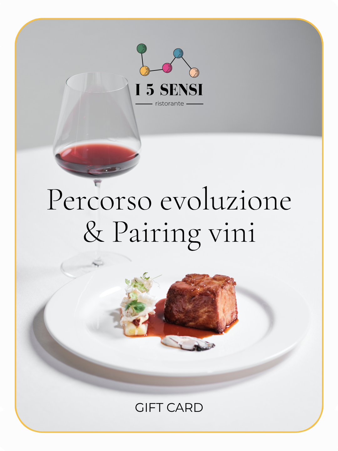 Evoluzione con abbinamento vini