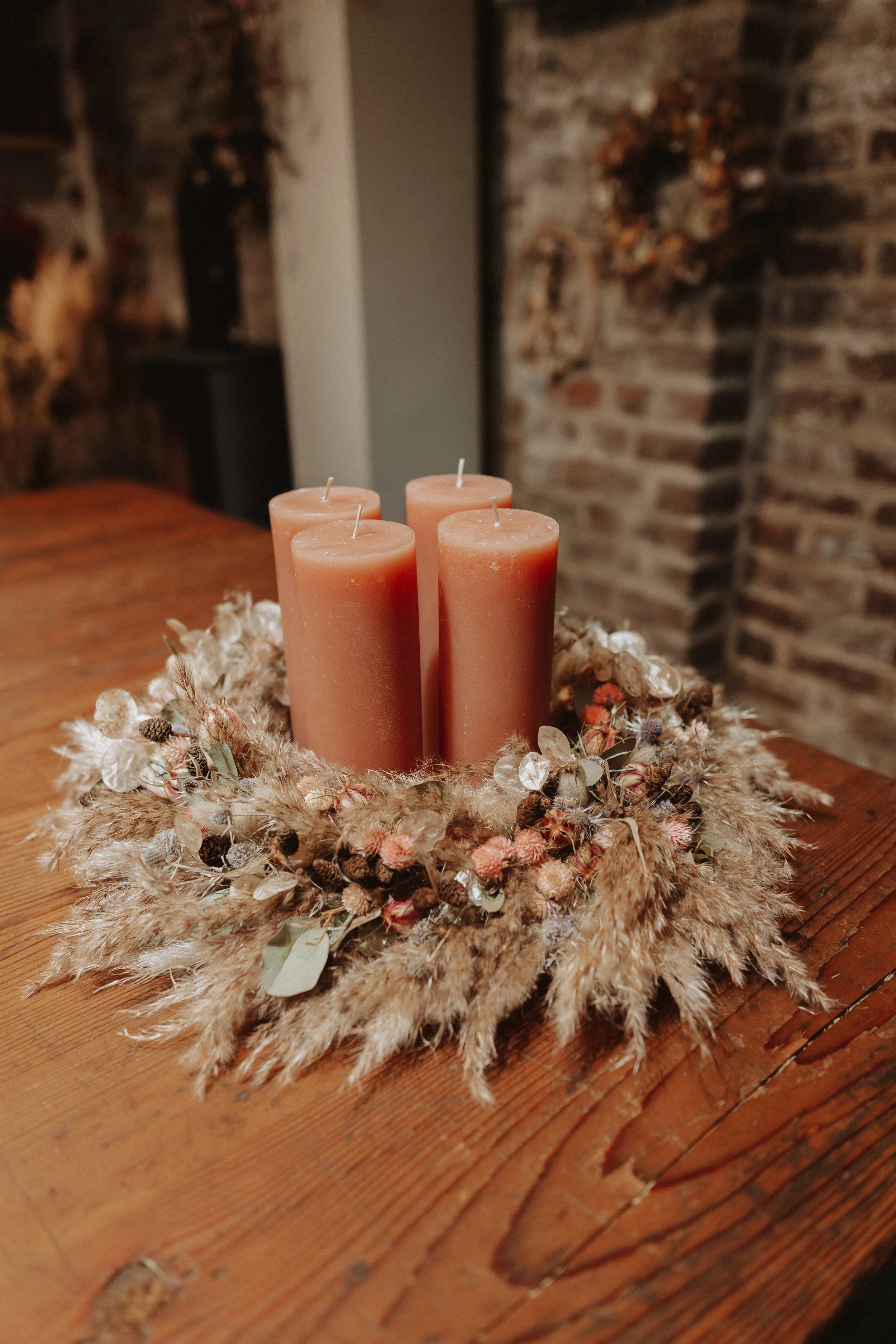 Winterkranz - Haltbare Adventskränze aus Naturmaterial